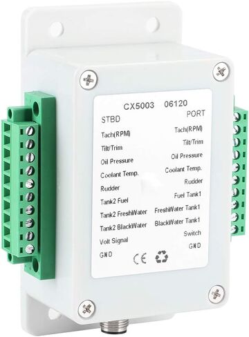 التناظرية إلى Nmea 2000 محول NMEA2000 محول 9 ‑ 32 فولت تيار مستمر صندوق محول مقاوم للماء تحويل الاستشعار سينغال إلى NMEA2000 IP67 لقارب يخت in Saudi Arabia