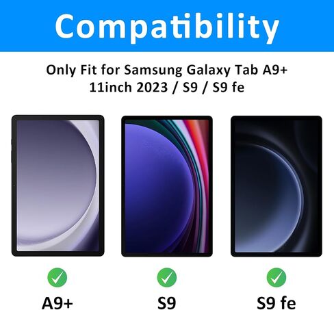 Ambison [واقي شاشة زجاجي غير لامع مكون من عبوتين متوافق مع Samsung Galaxy Tab A8 (إصدار 10.5 بوصة 2022)، مضاد للوهج وبصمات الأصابع/زجاج مقسى/خالي من الفقاعات، طراز A8 اللوحي-SM-X200/X205/X207 in Kuwait