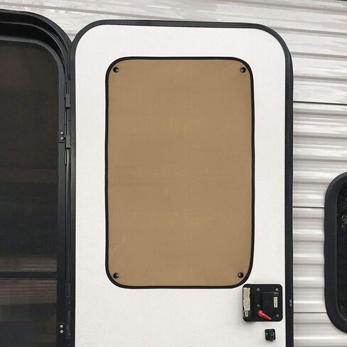 RecPro RV مدخل الباب نافذة الظل ظلة العربة الخصوصية مدخل الشمس قماش التعتيم 16 "× 24" in Saudi Arabia