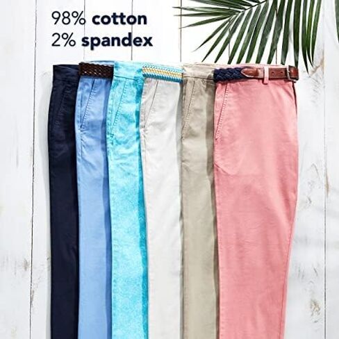 vineyard vines Men's Breaker Pants, Khaki, 28/32 in Saudi Arabia