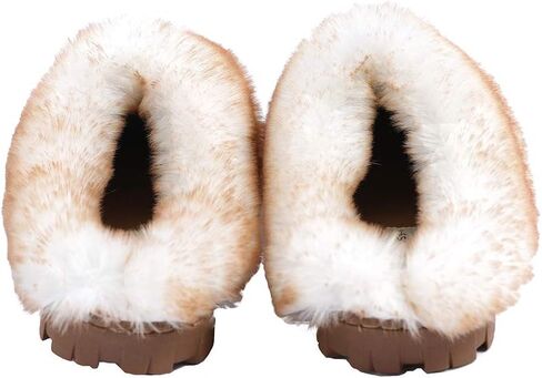 Millffy Women's Faux Fur Clog Comfy slides Furry Soft Indoor Memory Foam Moccasin Slippers in Saudi Arabia