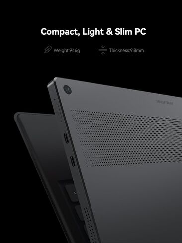 كمبيوتر لوحي MINISFORUM 14 بوصة 3 في 1 V3 AMD Ryzen 7 8840U LPDDR5 32 جيجابايت ذاكرة الوصول العشوائي 1 تيرابايت M.2 PCIe 4.0 SSD مع Windows 11، مخرج 2.5K@165 هرتز، منفذ USB4 2X، WiFi 6E، دعم BT، كمبيوتر لوحي بكاميرا 5 ميجابكسل in Kuwait