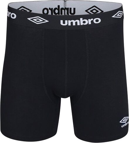 Umbro Mens Boxer Briefs Breathable Cotton Underwear for Men - 6 Pack Cotton Stretch Mens Underwear (Medium, Lime/Teal/Blue) in Saudi Arabia