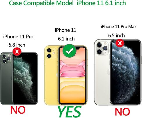 حافظة محفظة NB iPhone 11 للنساء، حافظة محفظة iPhone 11 جلدية زهرية مع مسند حامل للبطاقات وغطاء قلاب مغناطيسي للإغلاق متوافق مع iPhone 11 6.1 بوصة (زهري-أحمر) in Saudi Arabia