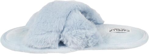 Capelli New York Criss Cross Faux Fur Slipper in Kuwait