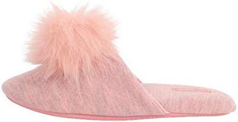 Millffy Women's Cozy House Slippers Fluffy Faux Fur ball Comfy Slides Bedroom Home Cotton knit Slippers in Saudi Arabia