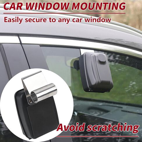 Lifronkit Car Key Lock Box, Yellow Punch Button Combination Lock Box, Car Window Lock Box Wall Lock Box, Sturdy Waterproof Security Lock Box for Keys, Credit Cards, Fit for Turo, Ride Share, GetAround in Saudi Arabia