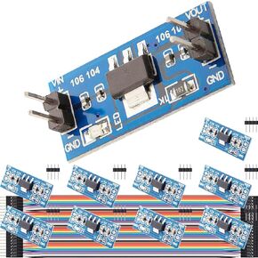 10PCS AMS1117-3.3 Step Down Power Voltage Regulator Module DC 4.75V-12V to 3.3V Power Board LDO 800mA 3Pin with Cable