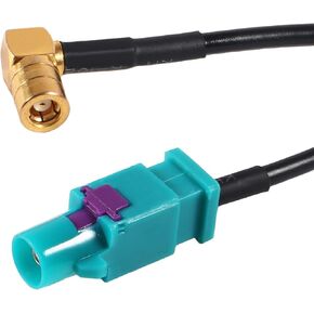Fakra Z Female to SMB Male Connector Adapter Cable 6" Car DAB Radio Antenna Adapter Cable for Car Truck SUV DAB Radio Stereo Receiver Tuner GPS Antenna Navigation System in Saudi Arabia