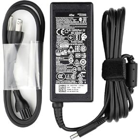 45W Dell AC Adapter Laptop Charger for Dell Inspiron 13 14 15 3000 5000 7000 Series 14-5000 13-7000 13-5000 17-7000 15-3552 3555 3558 3565 3567 5551 5555 5558 5559 Power Supply Cord