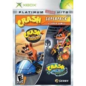 Crash Bandicoot Platinum Family Hits (Nitro Kart / Wrath of Cortex) (Renewed)