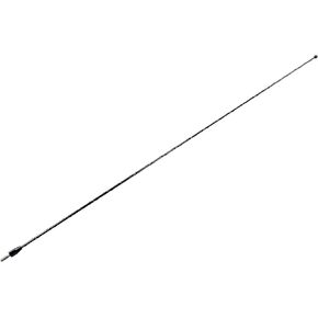 Votex - 27 Inch Black Antenna - Spiral Wind Noise Cancellation - Spring Steel Construction - Stainless Steel Threading