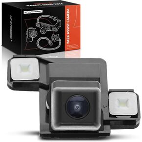 A-Premium Park Assist Camera Rear View Backup Reverse Camera Compatible with Select Toyota Models - 2010-2015 Prius, 2012-2015 Prius Plug-In, 2012-2014 Prius V - Replace# 8679047040