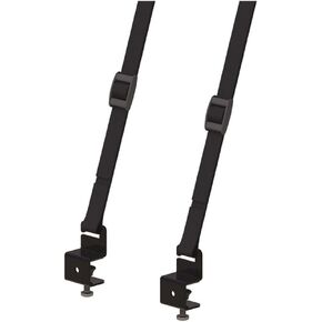 AVF Steel and Nylon TV Anti-Tip Safety Straps for TVs up to 80" in Black
