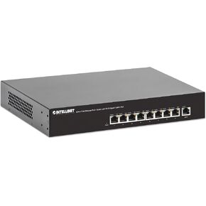 Intellinet 8-Port 10/100 PoE+ Switch, All Ports are PoE+ (ITN560764)