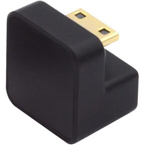 NFHK 2 قطعة/المجموعة HDMI إلى مايكرو HDMI نوع A إلى نوع-D مقبس توصيل ذكر مقابل U شكل الزاوية الخلفية ل التوت PI 3B/3B +/4B