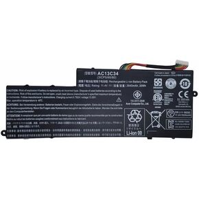 AC13C34 Replacement Laptop Battery Compatible with Acer Aspire V5-122p Series 3icp5/60/80 Kt.00303.005 11.4V 30Wh