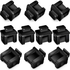 BUNGPUNG RJ45 Dust Covers Caps Ethernet LAN Port Protector Suitable for Network Swticher/Router/Hub/Cards/Computer/Copper Transceiver Module Silicone 20pcs/Pack
