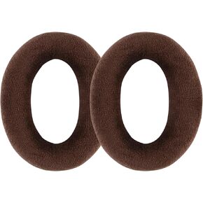 وسائد أذن بديلة لسماعات Sennheiser HD598، وسائد الأذن مع Sennheiser HD598 Cs/HD598SE/HD 598 SR/HD518/ HD558/HD595/HD599/HD569/HD579 رغوة عزل الضوضاء عالية الكثافة - بني in Kuwait