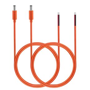Tonton 16AWG DC to DC Cable 3.3FT, 5.5mm x 2.1mm Male to Male Plug Power Cord Adapter for LED Strip, CCTV Cameras, 12V Battery Pack E-Bike Chargers Game Camera Solar Panel, Car, Router, Printer, etc.