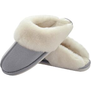 Baobeijidao Womens Slippers Soft Fuzzy House Slippers for Women Memory Foam Fluffy Slip On Non Slip Plush Slippers Winter Warm Slide Indoor Outdoor