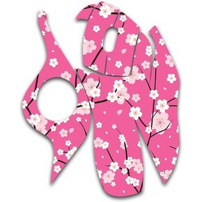 MightySkins Skin Compatible with Logitech M570 Wireless Trackball Mouse - Sakura Pink | Protective, Durable, and Unique Vinyl Decal wrap Cover | Easy to Apply and Change Style | Made in The USA