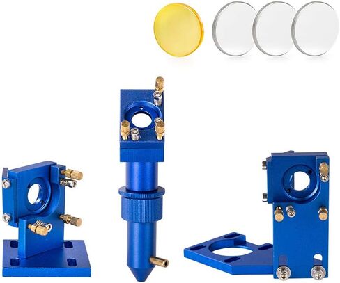 مجموعة Cloudray K Series الكاملة بما في ذلك حوامل الرأس والمرآة مع عدسة التركيز D12 FL50.8 Mo المرايا لـ 2030 4060 k40 آلة قطع النقش بالليزر in Saudi Arabia