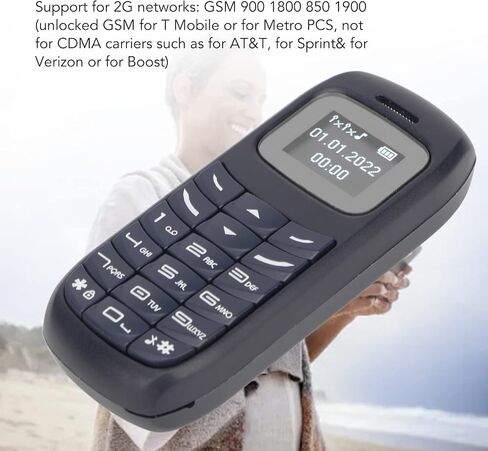 Senior Cell Phone, Easy to Use Unlocked Mobile Phone for Elderly Kids, Big, Dual SIM Card Dual Standby, GSM 2G WCDMA 2G Network, Volume Music Player (Blue) in Saudi Arabia