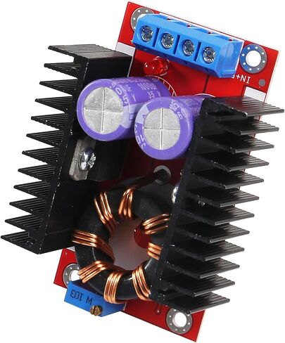 4 قطعة 150 واط 6A DC-DC 10-32 فولت إلى 12-35 فولت تصعيد دفعة محول الجهد قابل للتعديل وحدة وحدة شاحن محولات التيار الكهربائي محول in Kuwait