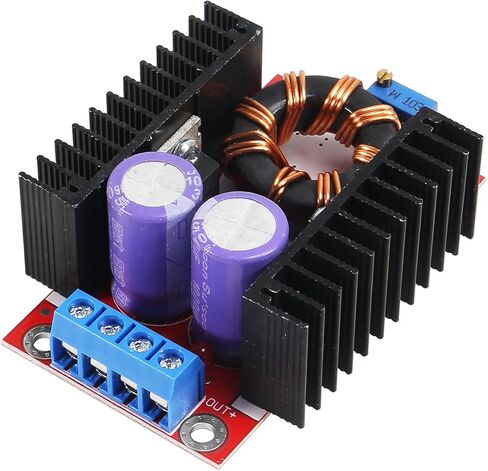 4 قطعة 150 واط 6A DC-DC 10-32 فولت إلى 12-35 فولت تصعيد دفعة محول الجهد قابل للتعديل وحدة وحدة شاحن محولات التيار الكهربائي محول in Kuwait