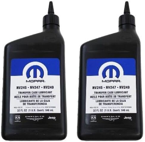 Chrysler 5016796AC Lubricant-TRANSFERCASE, 32. Fluid_Ounces, 1 Quart , Black in Saudi Arabia