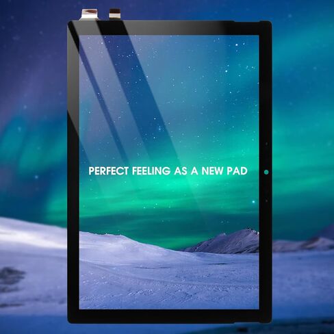 لاستبدال شاشة Microsoft Surface Pro 7 Plus 1960 1961 شاشة LCD تعمل باللمس محول رقمي زجاجي مع مجموعات إصلاح (أسود، 12.3 بوصة) in Kuwait