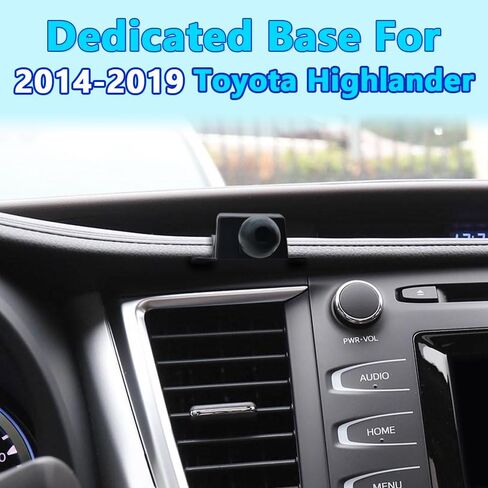 TTMIC Car Phone Mount for 2014-2019 Toyota Highlander SUV Auto Accessories Interior Decoration Cellphone Case Cradles Navigation Bracket in Saudi Arabia