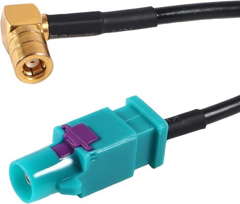 Fakra Z Female to SMB Male Connector Adapter Cable 6" Car DAB Radio Antenna Adapter Cable for Car Truck SUV DAB Radio Stereo Receiver Tuner GPS Antenna Navigation System in Kuwait