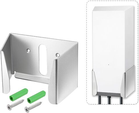 Wall Mount Bracket for Starlink Satellite Internet V2 Gen2 Mesh WiFi Router - Aluminum Wall Holder Stand Shelf Rack for Starlink Routers Accessories in Saudi Arabia