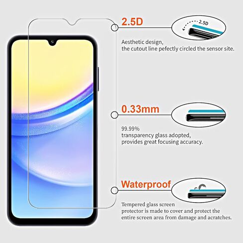 2 Pack Screen Protector For Samsung Galaxy S10 Plus 6.4 Inch, HD Clear Tempered Glass, Easy Installation, High Sensitivity, Case Friendly in Saudi Arabia