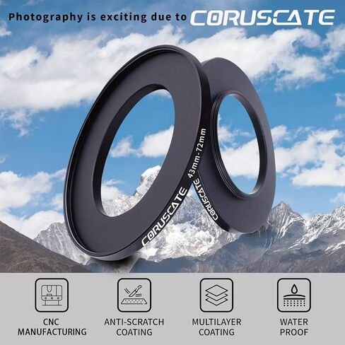 67mm to 86mm Camera Lens Adapter,Change The Filter or Lens Size from 67mm to 86mm.Compatible All 86mm Thread Filter Accessory+1pcs Lens Cleaning Cloth. in Saudi Arabia