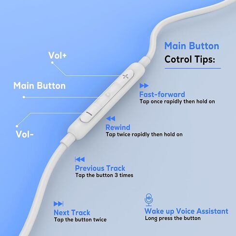 سماعات رأس USB C لأجهزة iPhone 16 Pro سماعات أذن سلكية من النوع C مع ميكروفون وجهاز تحكم عن بعد ستيريو HiFi لأجهزة iPhone 16 Pro/PM/15 وiPad Pro وGalaxy S23/S22/S21/Ultra Note 10/20 وPixel 7/6/6 in Kuwait