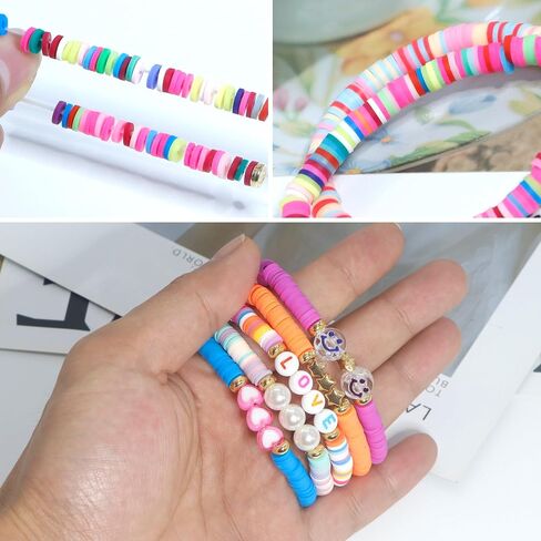 12pcs Friendship Bracelets Gifts, Bracelets Set, Smile Face Colored Characters Multilayer Singer Music Album Inspired Bracelets for Women Girls, Tour Jewelry in Saudi Arabia