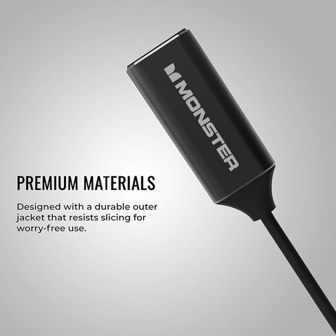 Monster Classic 1.6ft / 0.5m USB C to HDMI Adapter (4k 30Hz) in Kuwait