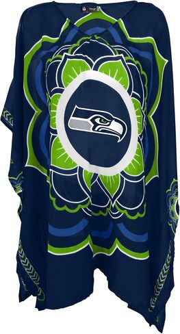 Littlearth Arizona Cardinals NFL Sheer Caftan with Flower Design in Kuwait