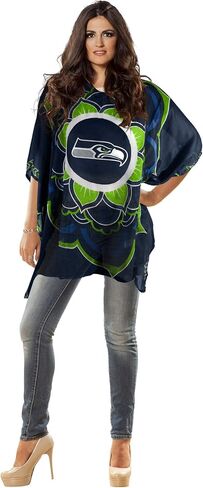 Littlearth Arizona Cardinals NFL Sheer Caftan with Flower Design in Kuwait