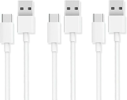 كابل شاحن USB A إلى USB C بطول 6 أقدام لجهاز iPad Pro 12.9 لهاتف Samsung Galaxy S20/S10/S9/S8 Plus كابل USB إلى USB C، شاحن Note 20/10/9/8 من النوع C، Moto G7/G8 Google سلك بكسل 5/4/3 طويل من النوع C in Saudi Arabia
