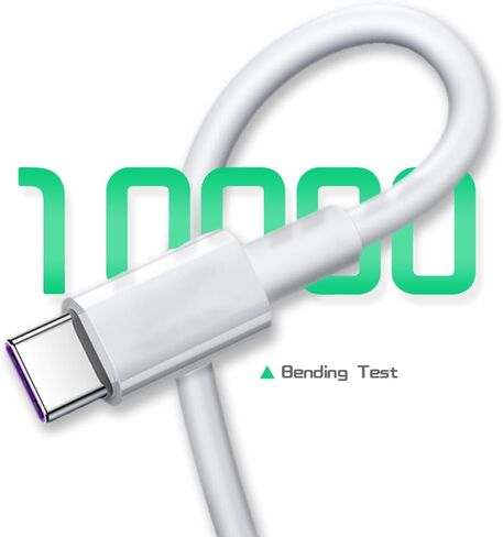 كابل شاحن USB A إلى USB C بطول 6 أقدام لجهاز iPad Pro 12.9 لهاتف Samsung Galaxy S20/S10/S9/S8 Plus كابل USB إلى USB C، شاحن Note 20/10/9/8 من النوع C، Moto G7/G8 Google سلك بكسل 5/4/3 طويل من النوع C in Saudi Arabia