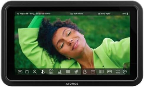 حزمة Atomos Shinobi II مع مجموعة ملحقات Atomos 5 بوصات لشاشات Shinobi وNinja المختارة (الإصدار الثاني)، مناديل تنظيف الشاشة المضادة للكهرباء الساكنة (5 عبوات) in Kuwait