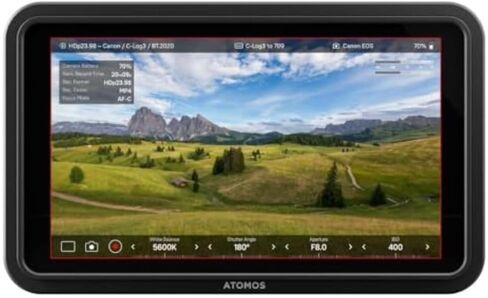 حزمة Atomos Shinobi II مع مجموعة ملحقات Atomos 5 بوصات لشاشات Shinobi وNinja المختارة (الإصدار الثاني)، مناديل تنظيف الشاشة المضادة للكهرباء الساكنة (5 عبوات) in Kuwait