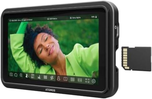 حزمة Atomos Shinobi II مع مجموعة ملحقات Atomos 5 بوصات لشاشات Shinobi وNinja المختارة (الإصدار الثاني)، مناديل تنظيف الشاشة المضادة للكهرباء الساكنة (5 عبوات) in Kuwait
