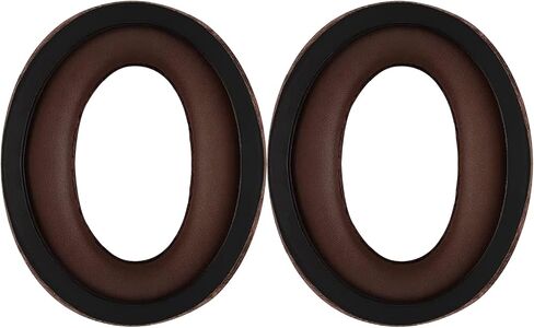 وسائد أذن بديلة لسماعات Sennheiser HD598، وسائد الأذن مع Sennheiser HD598 Cs/HD598SE/HD 598 SR/HD518/ HD558/HD595/HD599/HD569/HD579 رغوة عزل الضوضاء عالية الكثافة - بني in Kuwait