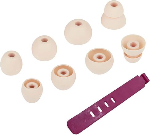 Earbud Replacement Tips Silicone Earbud Tips Eartips Compatible with Powerbeats Pro Beats Wireless Earphone Headphone Rubber Tips Earbud Caps 4 Pairs in Saudi Arabia