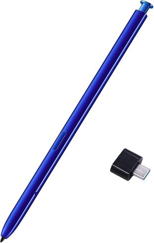قلم Galaxy Note 10 Plus الأزرق لهاتف Samsung Galaxy Note 10 5G قطع غيار قلم شاشة تعمل باللمس لهاتف Samsung Note 10، Note 10 Plus، Note 10 Ultra S Pen بدون وظيفة بلوتوث محول من النوع C in Kuwait